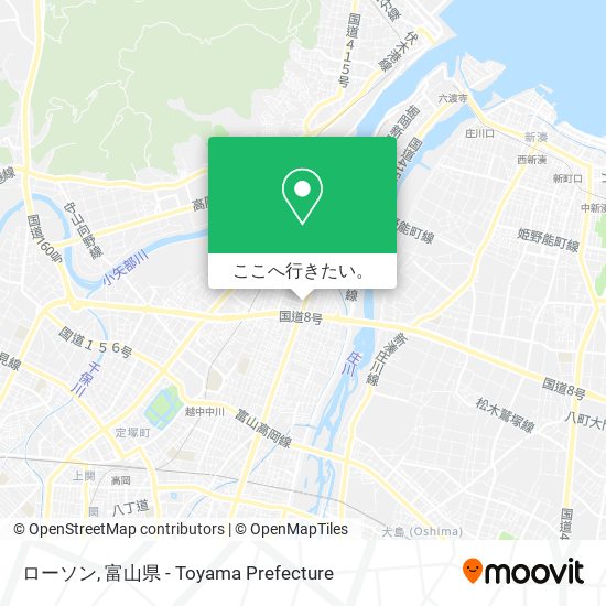 ローソン地図