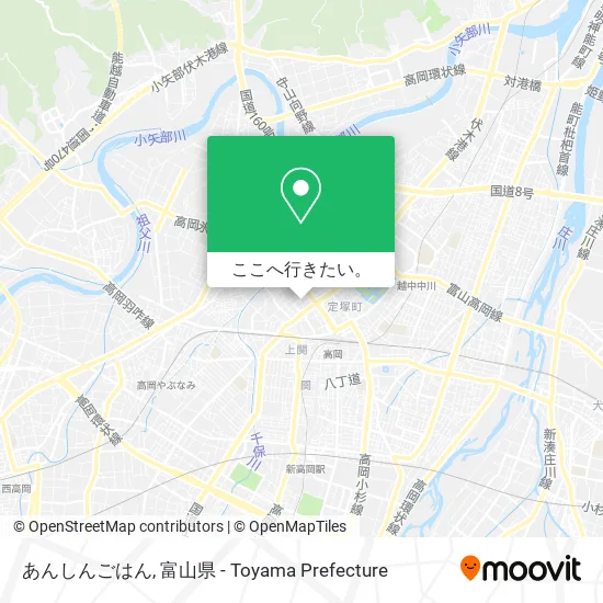 あんしんごはん地図