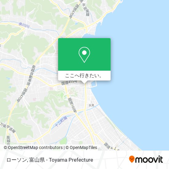 ローソン地図
