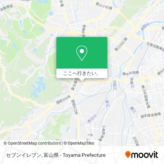 セブンイレブン地図