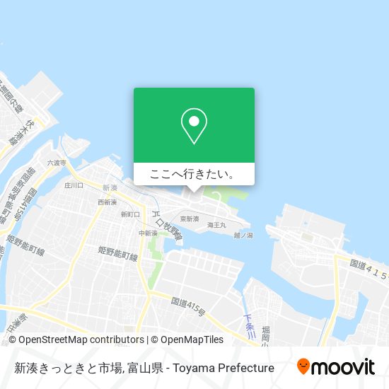 新湊きっときと市場地図