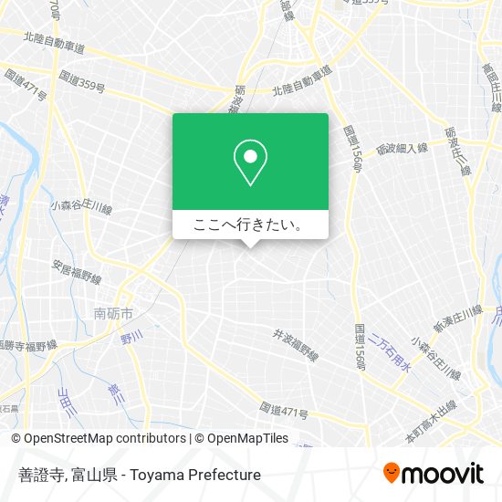 善證寺地図