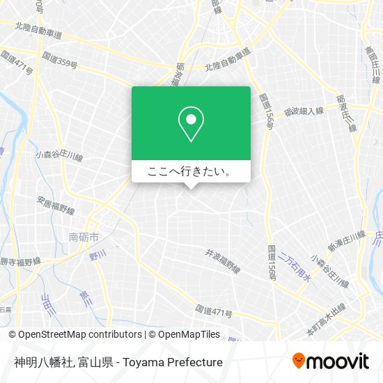 神明八幡社地図