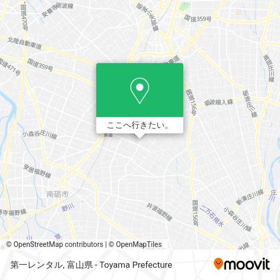 第一レンタル地図