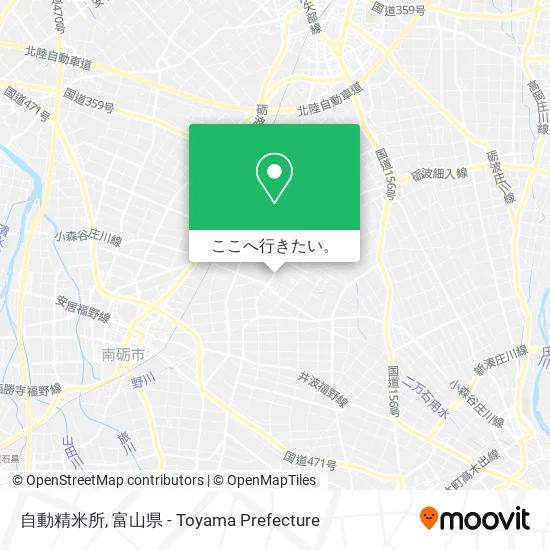 自動精米所地図