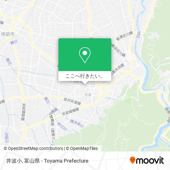 井波小地図