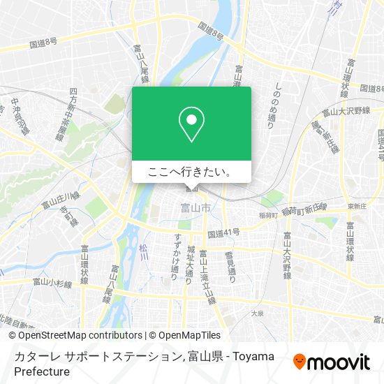 カターレ サポートステーション地図