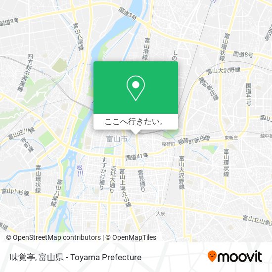 味覚亭地図