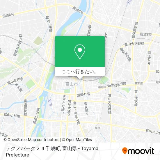 テクノパーク２４千歳町地図