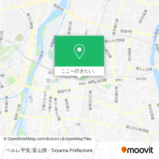 ペルレ平安地図