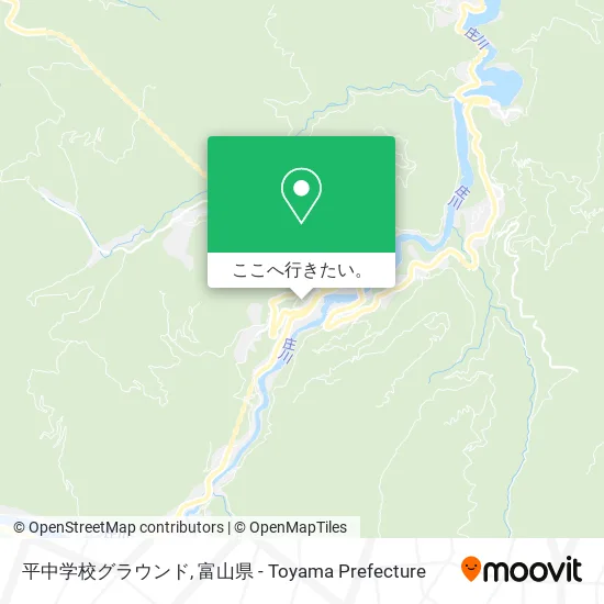 平中学校グラウンド地図