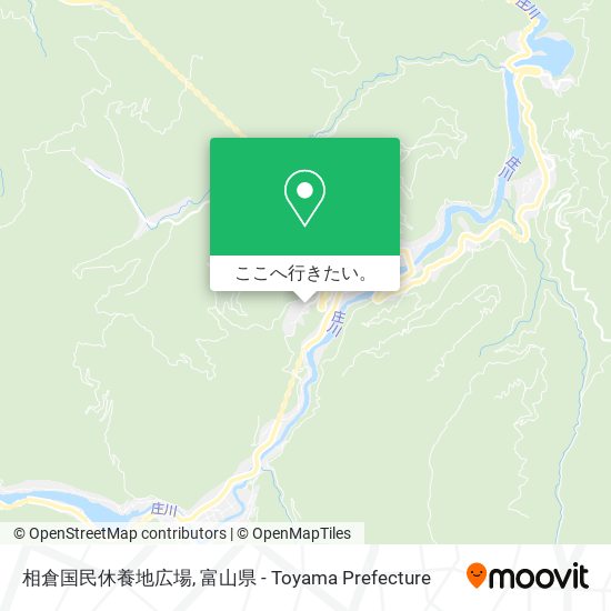 相倉国民休養地広場地図