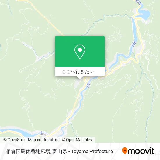 相倉国民休養地広場地図
