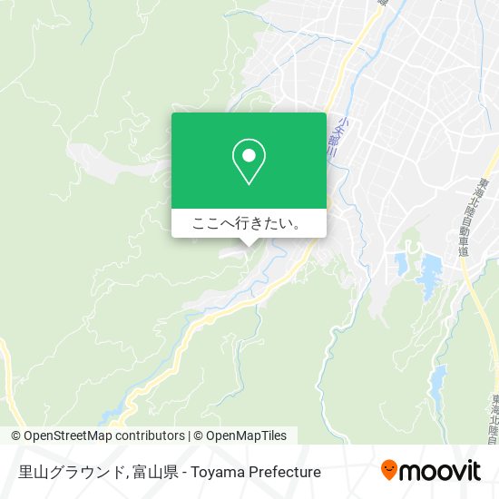 里山グラウンド地図