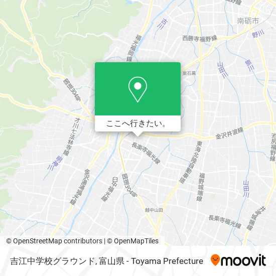 吉江中学校グラウンド地図