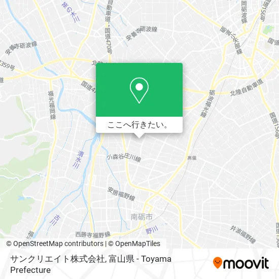 サンクリエイト株式会社地図