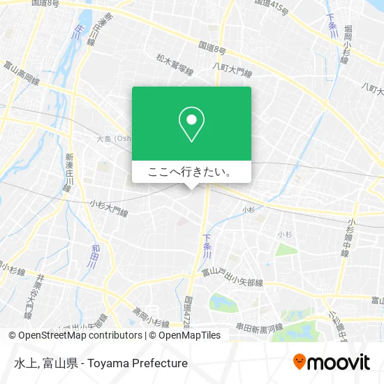 水上地図
