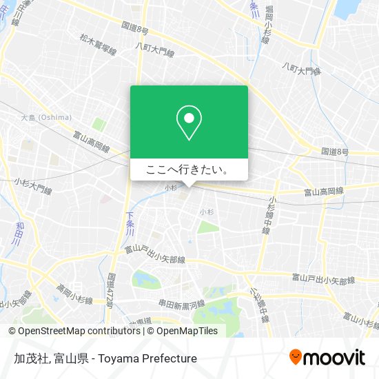 加茂社地図
