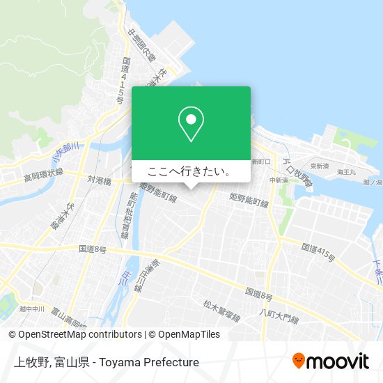 上牧野地図
