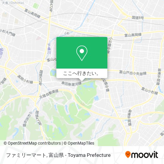 ファミリーマート地図