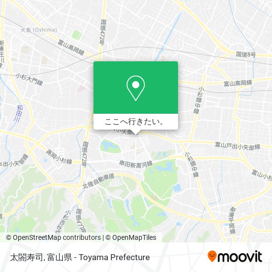 太閤寿司地図