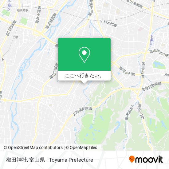 櫛田神社地図