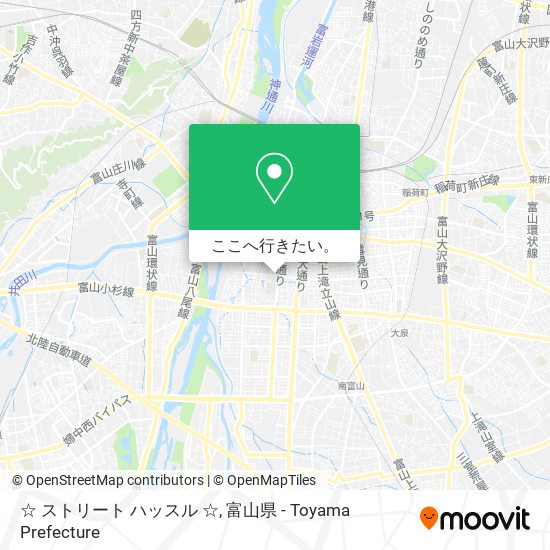 ☆ ストリート ハッスル ☆地図