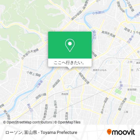 ローソン地図