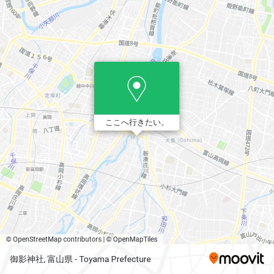 御影神社地図