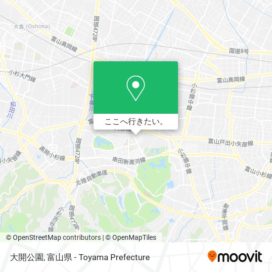 大開公園地図