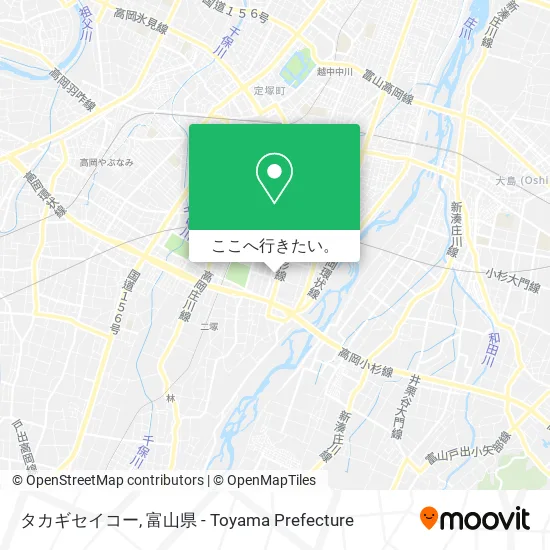 タカギセイコー地図