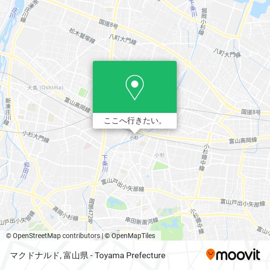 マクドナルド地図