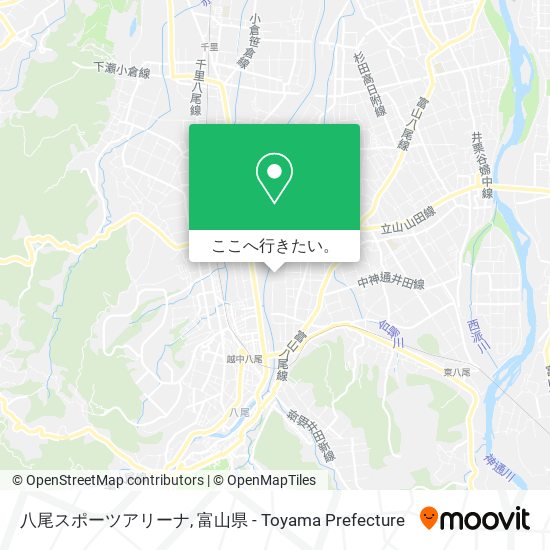八尾スポーツアリーナ地図