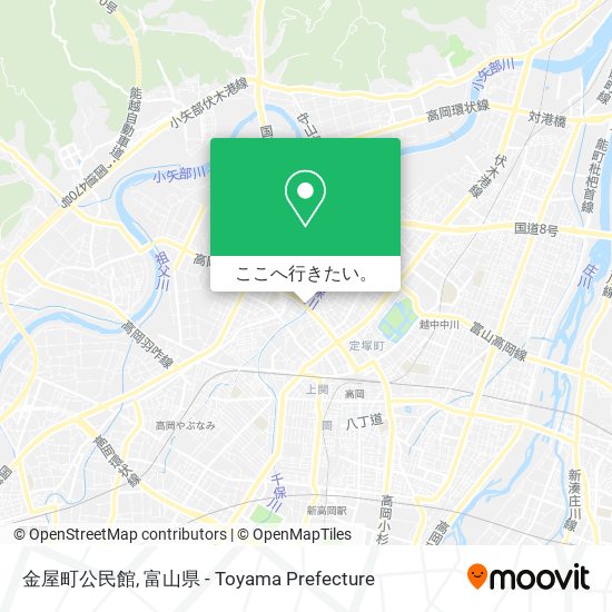 金屋町公民館地図