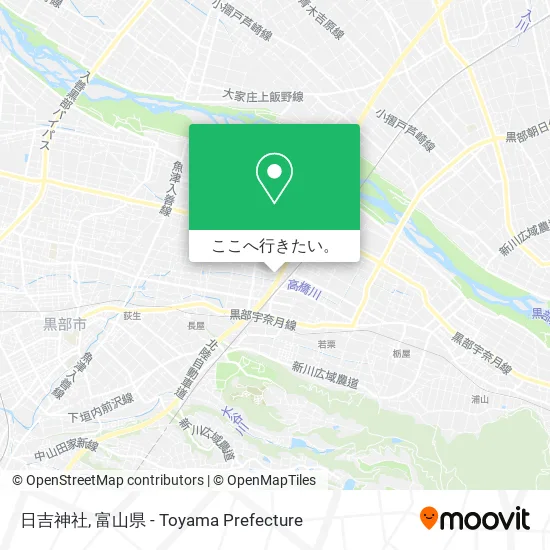 日吉神社地図
