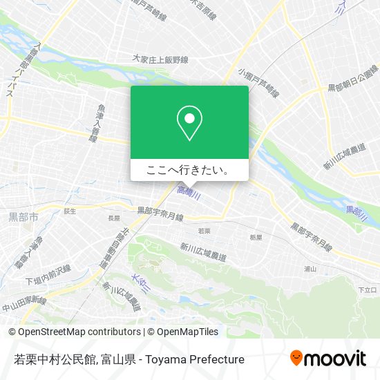 若栗中村公民館地図