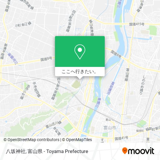 八坂神社地図