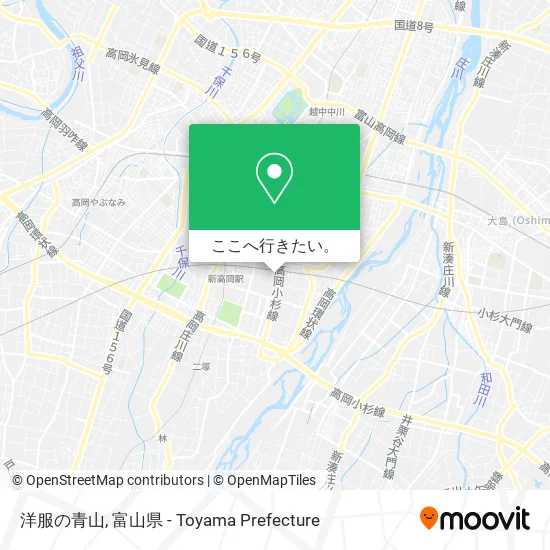 洋服の青山地図