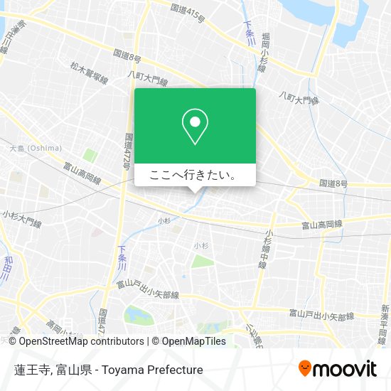 蓮王寺地図