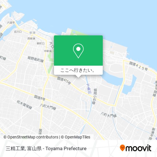 三精工業地図