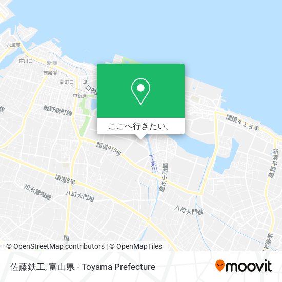 佐藤鉄工地図