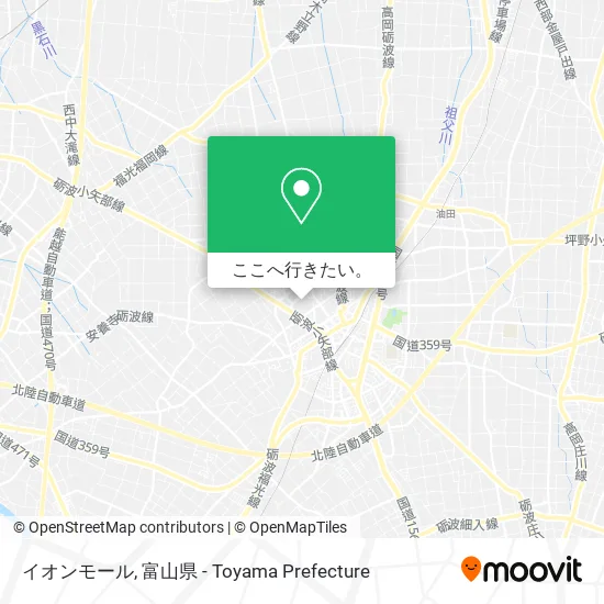 イオンモール地図