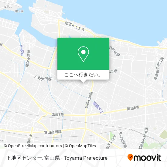 下地区センター地図