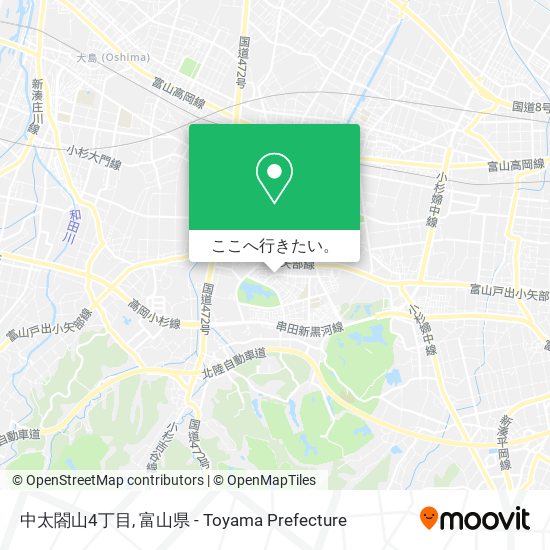 中太閤山4丁目地図