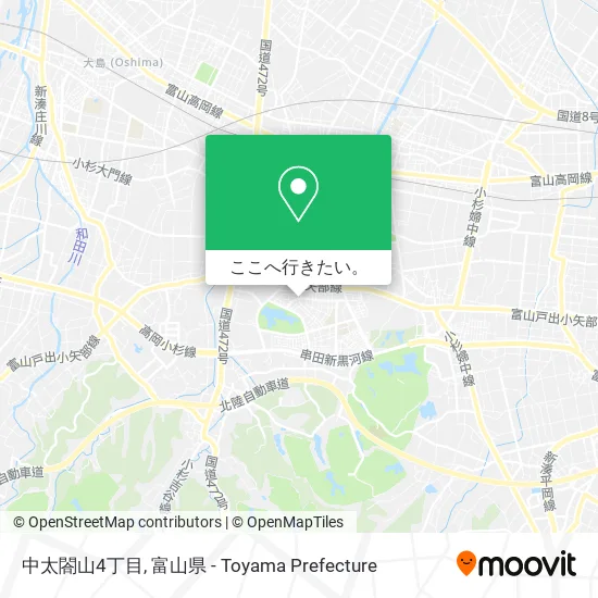 中太閤山4丁目地図