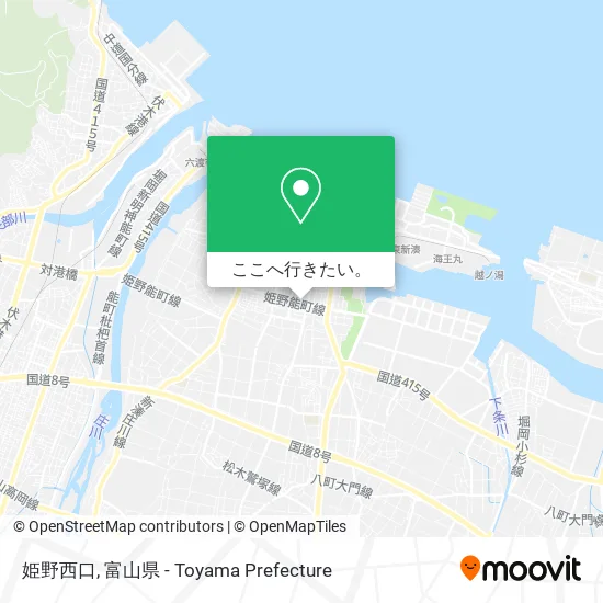姫野西口地図