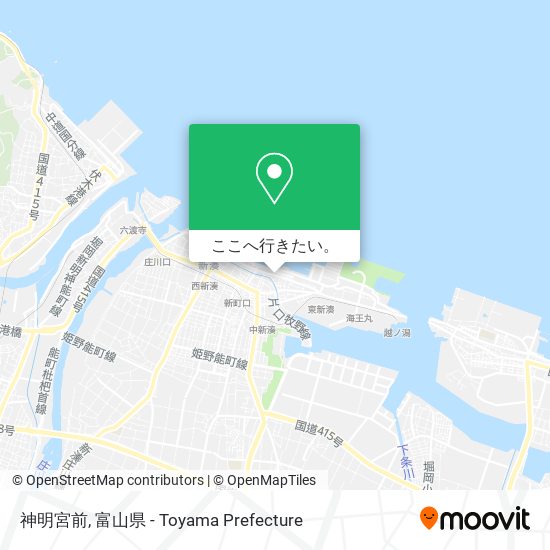 神明宮前地図