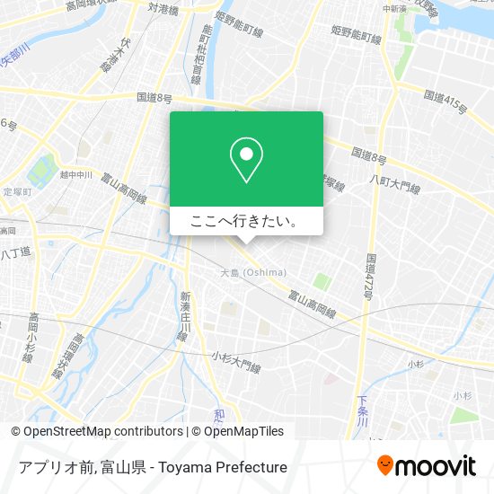 アプリオ前地図