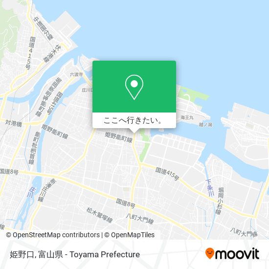姫野口地図