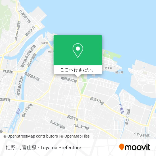 姫野口地図